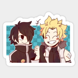 Sting and Rogue Sticker